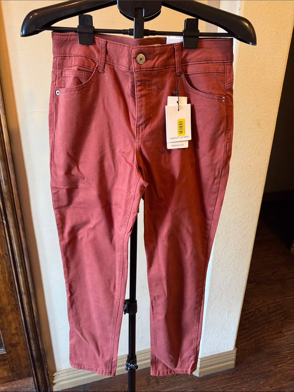 Gibson Latimer Women's Rust-Colored Skinny Jeans